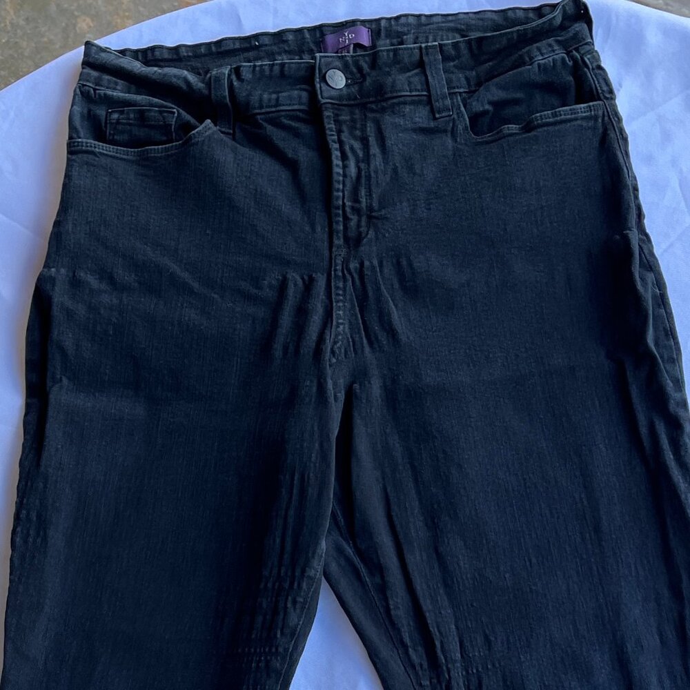NYDJ Women's Black Denim Jeans. Size 16 Bootcut.
